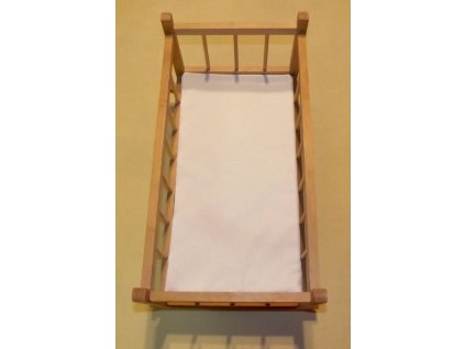 Matrace do postýlky pro panenky bílá 50/28