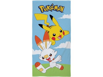 HALANTEX Osuška Pokémon jaro  Bavlna - Froté, 70/140 cm