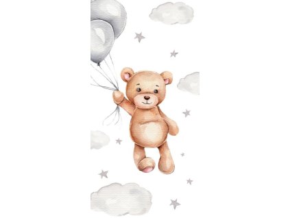 JERRY FABRICS Osuška Medvídek 02 Bavlna - Froté, 70/140 cm