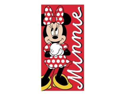 FARO Osuška Minnie red Bavlna - Froté, 70/140 cm