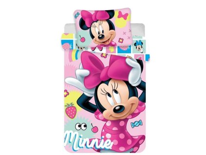 Povlečení do postýlky Minnie sweet baby Bavlna, 100x135, 40x60 cm
