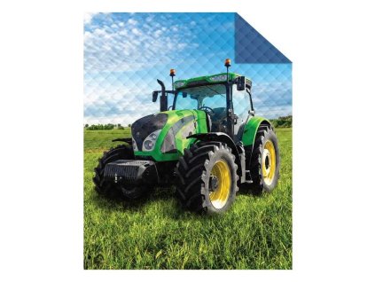 DETEXPOL Přehoz na postel Trakror green  Polyester, 170/210 cm