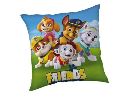 JERRY FABRICS Polštářek Paw Patrol Friends  Polyester, 40/40 cm