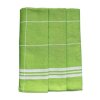 Kvalitní české utěrky z egyptské bavlny zelené barvy