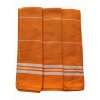 Kvalitní české utěrky z egyptské bavlny, oranžová barva