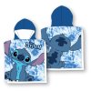 Pončo Lilo and Stitch blue micro  Polyester - mikrovlákno, 50/100 cm