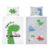Povlečení do postýlky Little Dino green  Bavlna, 100x135, 40x60 cm