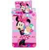 Povlečení Minnie Bows and flowers 140/200