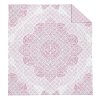 DETEXPOL Přehoz na postel Mandala rosé  Polyester, 170/210 cm