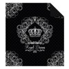 DETEXPOL Přehoz na postel Royal Dreams black  Polyester, 170/210 cm