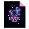 DETEXPOL Přehoz na postel Music Star  Polyester, 170/210 cm