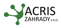 Acris zahrady logo