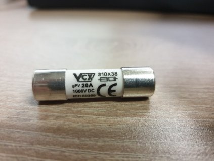 Pojistka VCX 25A gPV, 1000V DC (10x38)