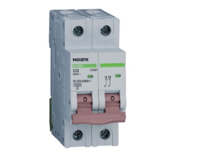 Dvoupolový jistič 10A (10kA-B-48V DC-NOARK - Ex9BH 2P) 100306