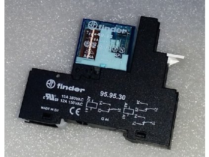 Instalační relé FINDER 2P (24V DC)