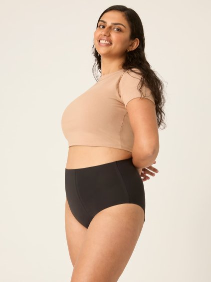 majtki menstruacyjne modibodi Seamfree Full Brief MAXI Black XL