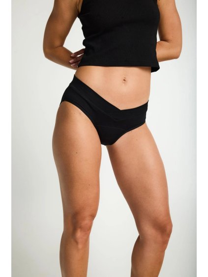 Modibodi Maternity Brief SO Black 1