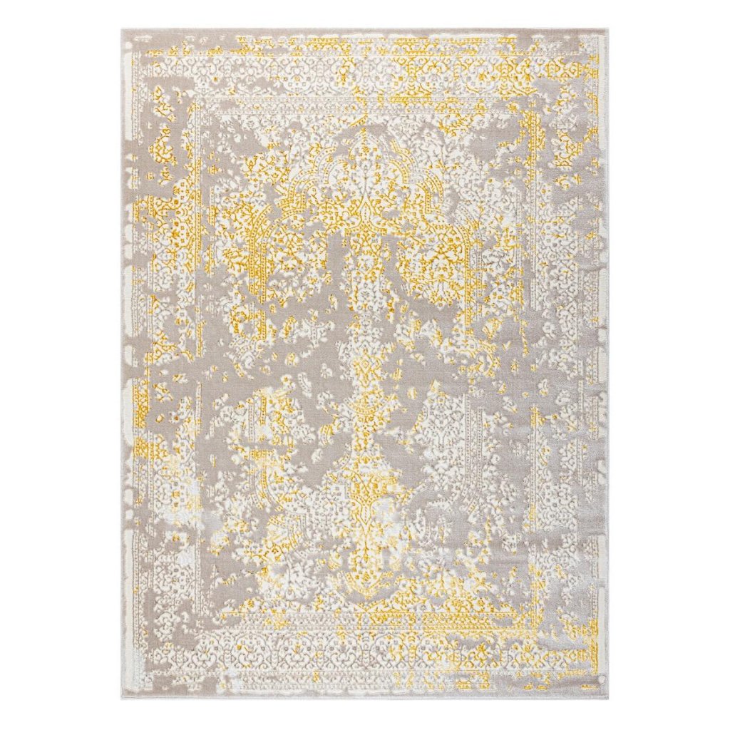 66783 kusovy koberec core 3807 ornament vintage beige gold
