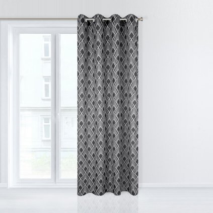 11058 cierna zaclona ida 140x250 cm