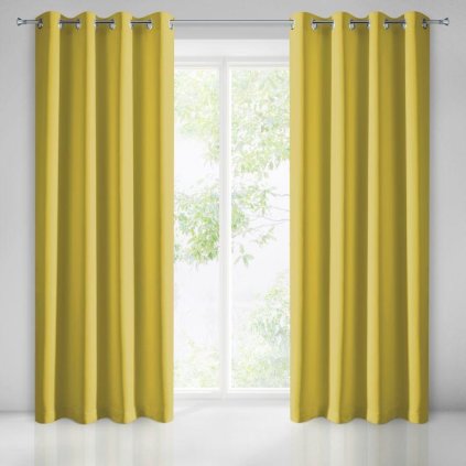 15252 horcicovy zatemnovaci zaves na kruzkoch blackout 135x250 cm