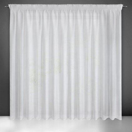 19746 biela zaclona na paske rebecca 400x250 cm