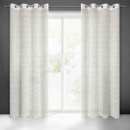 37845 bezova zaclona na kruzkoch aria 140x250 cm