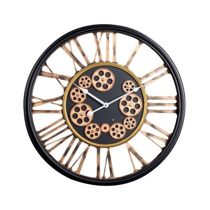 47337 nastenne hodiny ze 19 b s pohyblivym mechanizmom priemer 54 cm