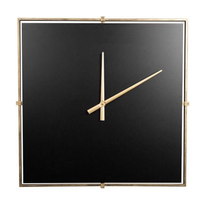 47343 dekoracne nastenne hodiny ze 22 c stvorec 80x80x5 cm