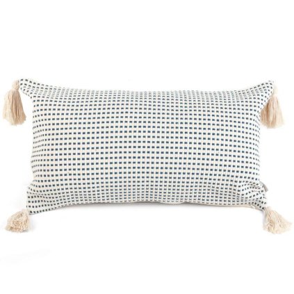 47418 obliecka na vankus so strapcami palermo3b 30x50 cm