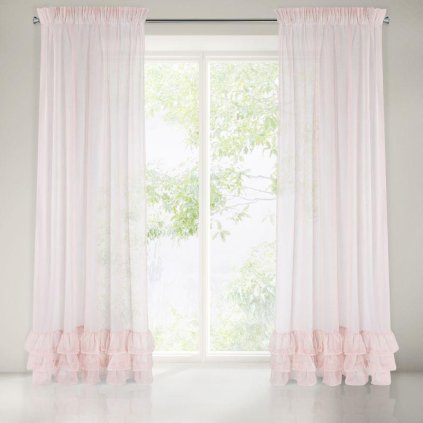 4791 ruzova zaclona raja 140x270 cm