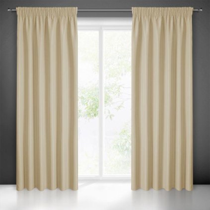 48129 bezovy zaves na paske rita 140x270 cm