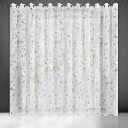 48330 biela zaclona na kruzkoch bessy s potlacou 350x250 cm