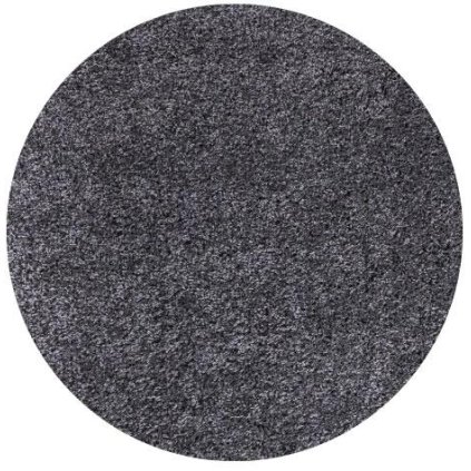 48621 kusovy koberec life shaggy 1500 grey kruh