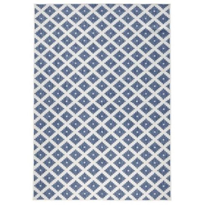 49266 kusovy koberec twin wendeteppiche 103128 blau creme