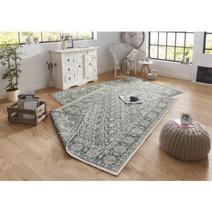 49305 kusovy koberec twin wendeteppiche 103115 grun creme