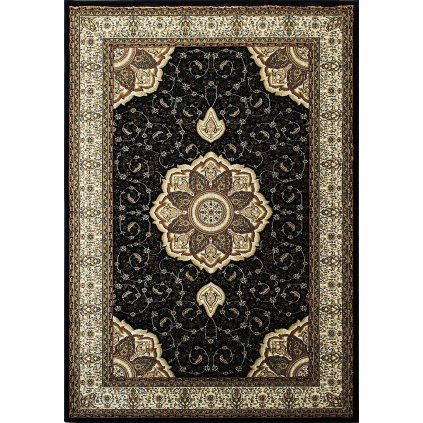 49722 kusovy koberec anatolia 5328 s black