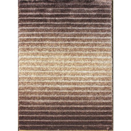 49893 kusovy koberec seher 3d 2607 brown beige
