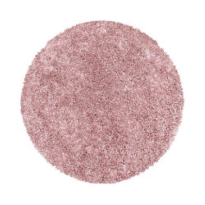 55239 kusovy koberec sydney shaggy 3000 rose kruh