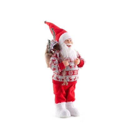 60081 vianocna figurka mikulasa 60 cm