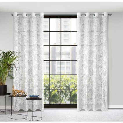 62292 zaclona nataly so vzorom zakarovych listov 140x250cm