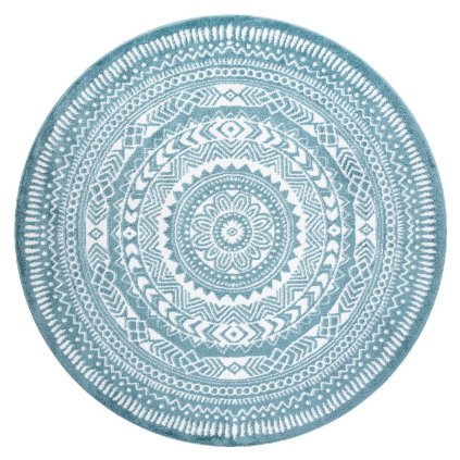 65307 kusovy koberec napkin blue kruh