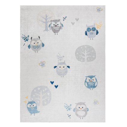 65784 detsky kusovy koberec bambino 1161 owls grey