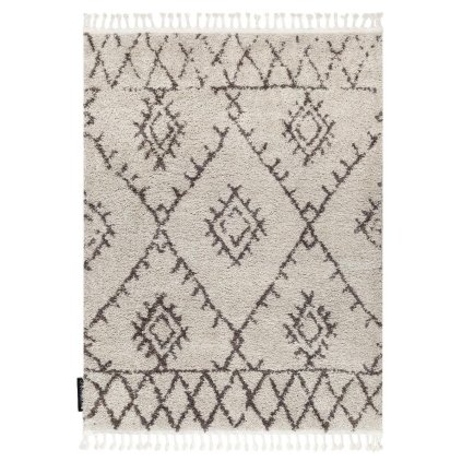66480 kusovy koberec berber fez g0535 cream and brown