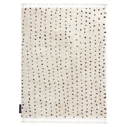 66498 kusovy koberec berber syla b752 dots cream