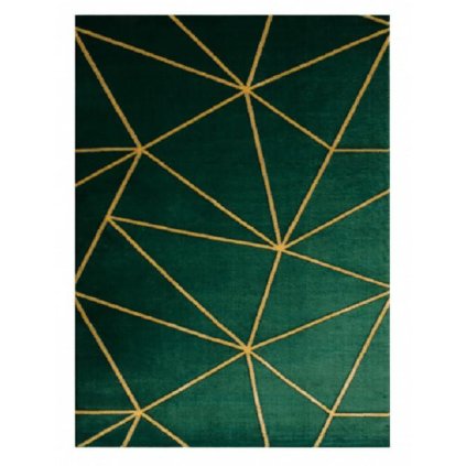 66612 kusovy koberec emerald 1013 green and gold