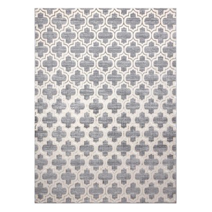 66768 kusovy koberec core w6764 trellis grey cream