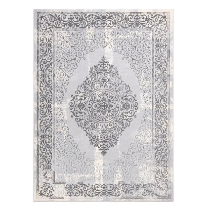 66774 kusovy koberec core w7161 vintage rosette grey