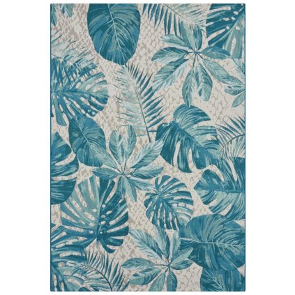 67209 kusovy koberec flair 105613 flowers and leaves multicolored na von aj na doma