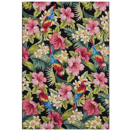 67212 kusovy koberec flair 105613 flowers and leaves multicolored na von aj na doma