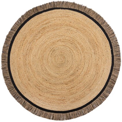 67485 kusovy koberec kahana black kruh
